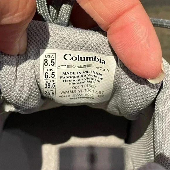 Columbia Women's Grove Heights Low Out Dry Trail  Shoe sz 8.5 - Picture 5 of 6